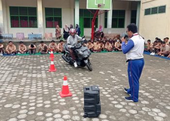 PT Sinar Sentosa Primatama (Sinsen) main dealer sepeda motor Honda gelar Edukasi Safety Riding./ DOC.IST