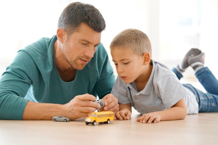 Foto ilustrasi ayah dan anak/ ist.net