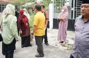 Komisi I DPRD Kota Jambi Tinjau Perizina PT Rimba Palma Sejahtera Lestari./ doc.ist