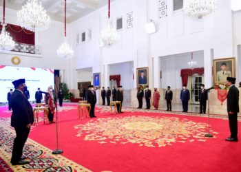 Presiden Joko Widodo Menganugerahkan Gelar Pahlawan Nasional kepada Lima Tokoh di Istana Negara./ DOC.IST