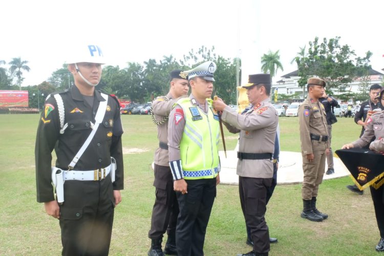 Apel Operasi Lilin 2022 dilapangan Gubernur Jambi, Kamis (22/12) / Foto: humas Polda Jambi