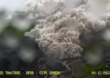 Erupsi Gunung Semeru./ DOC.IST