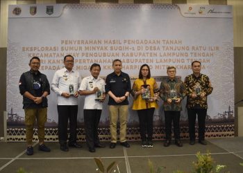 Penyerahan Hasil Pengadaan Tanah ke SKK Migas - KKKS Harpindo. Foto: Humas SKK Migas
