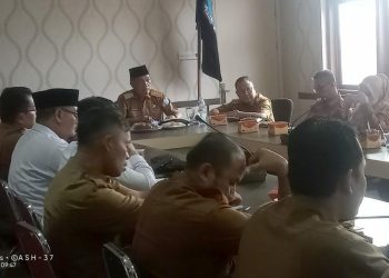 Rapat persiapan HUT ke 73 Kabupaten Merangin 2022./ DOC.IST