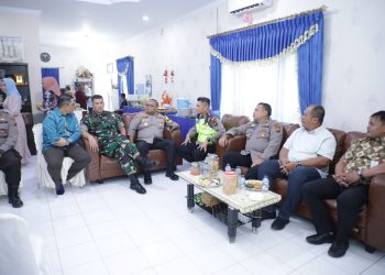 Forkopimda Asahan Hadiri Open Hause di Kediaman Danlanal TB/AS / (Foto: Agusmar/ ampar)