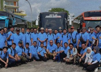Media Gathering ke Candi Muaro Jambi./ AMPAR