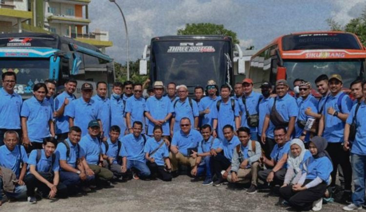 Media Gathering ke Candi Muaro Jambi./ AMPAR