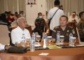 Rapat Kerja Analisa dan Evaluasi (ANEV) dan Sosialisasi Pemberantasan Pungutan Liar UPP Provinsi Sumatera Utara./ doc.ist