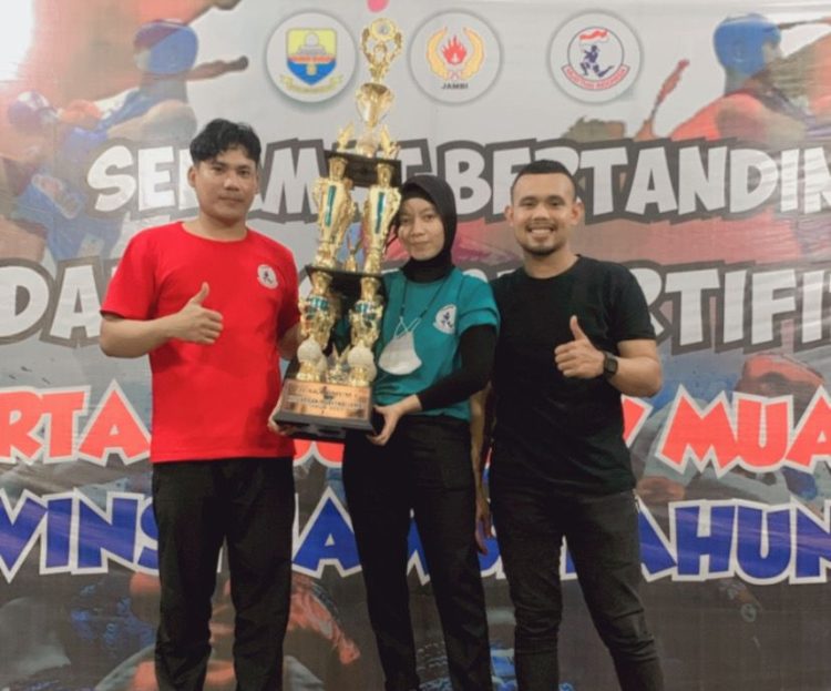 Muaythai Kota Jambi Juara Umum Kejurprov 2022/ DOC.IST