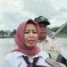 Kepala Dinas Lingkungan Hidup (DLH) provinsi Jambi Sri Argunaini saat di wawancari ampar.id di Legok, Danau Sipin, Senin (26/12)/ Foto: Meli/ Ampar