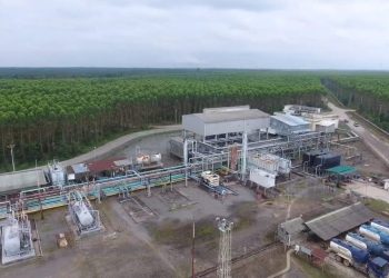Lokasi Kecelakaan Kerja di Sumur NEB#9 Jabung/ (Foto: humas PetroChina)