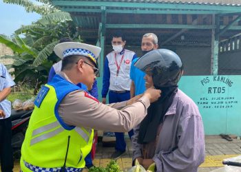 Honda Sinsen dan Satlantas Polresta Jambi Gelar Kampanye Keselamatan Berkendara/ DOC.IST