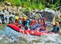 Geopark Merangin Jambi Open Rafting 2022. Foto: Humas Dispora