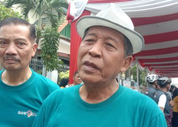 Dirut Bank Jambi, Yunsak El Halcon (Kiri), Wagub Jambi Abdullah Sani (Kanan). Foto: Meli/Ampar