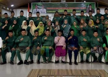 Pelantikan Pejabat Struktural Pemkab Batanghari, Jumat (6/1/2023). Foto: Ari/Ampar