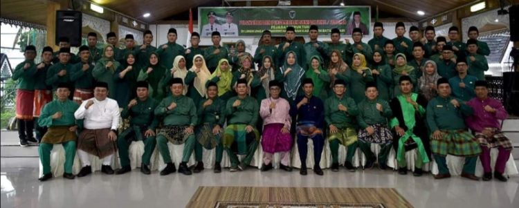 Pelantikan Pejabat Struktural Pemkab Batanghari, Jumat (6/1/2023). Foto: Ari/Ampar
