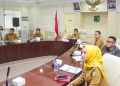 Rapat Koordinasi Pengendalian Inflasi Tahun 2023 Secara Virtual, Senin (9/1/2022). Foto: Nuria/ Ampar