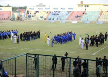 Pembukaan Gubernur Cup 2023, Senin (9/1/2023). Foto: Alan/ Ampar