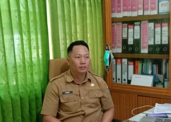 Kepala Seksi (Kasi) Penggunaan dan Pemasaran Produk Dalam Negeri, Disperindag Provinsi Jambi, Ferry Apryanda Putra. Foto: Meli/ Ampar