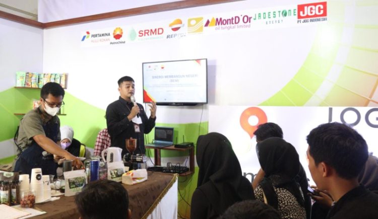 Stand PetroChina di Jambi Mantap Expo 2023. Foto: Humas PetroChina