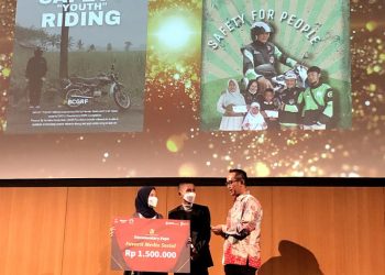Sebanyak 90 karya dan ide kreatif tentang kampanye keselamatan berkendara yang diselenggarakan oleh Yayasan Astra Honda Motor (Yayasan AHM). Foto: Humas Honda Jambi