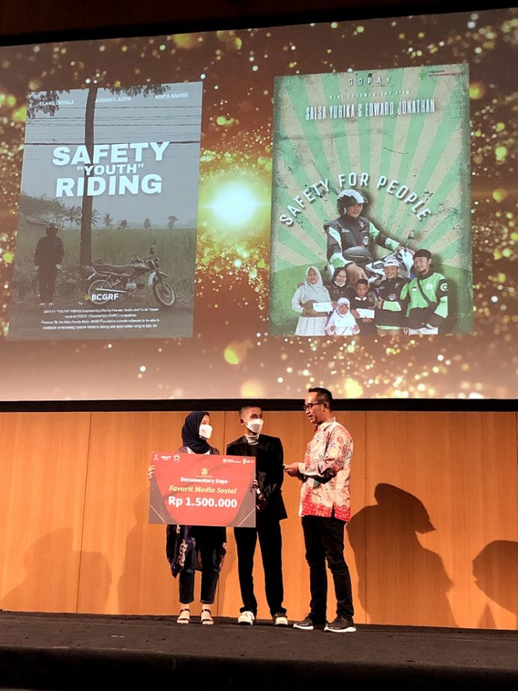 Sebanyak 90 karya dan ide kreatif tentang kampanye keselamatan berkendara yang diselenggarakan oleh Yayasan Astra Honda Motor (Yayasan AHM). Foto: Humas Honda Jambi