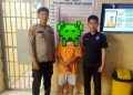 Oknum Guru Sekolah Dasar Diamankan Polisi karena Mencabuli Muridnya Sendiri. Foto: Nuria/ Ampar