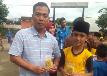 Siswa SD Negeri Sugiwaras Ikuti Projects Mini Curiculum/ (Foto: Nuaria/Ampar)