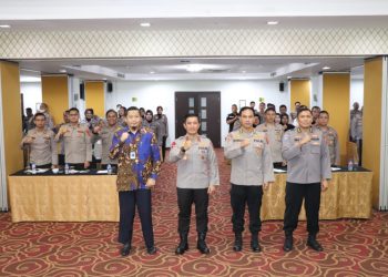 Kapolda Jambi Pimpin Akselarasi Indikator Kinerja Pelaksanaan Anggaran (IKPA) Polda Jambi T.A 2023 pada Selasa, (24/01/23). Foto: Humas Polda Jambi