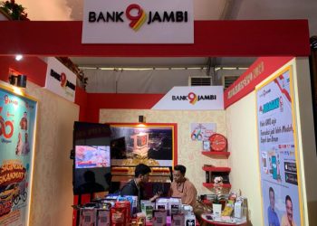 Stand Bank Jambi di Expo Jambi Mantap. Foto: Alan/ Ampar