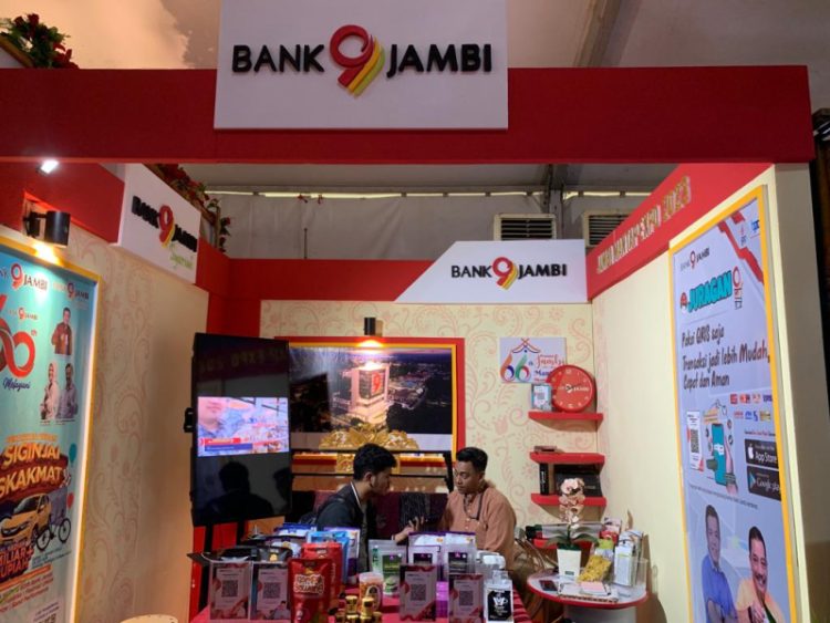 Stand Bank Jambi di Expo Jambi Mantap. Foto: Alan/ Ampar