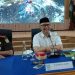 Wali Kota Jambi Syarif Fasha memimpin langsung rapat bersama di Aula Griya Mayang, Rabu (25/1/2023)/ (Foto: Meli/ Ampar)