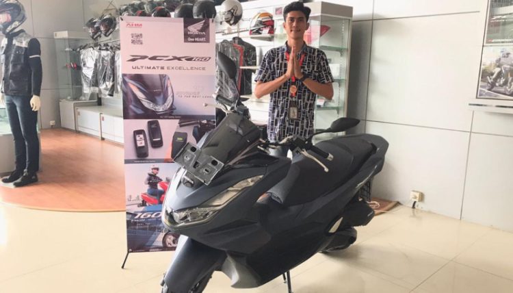 New Honda PCX160 dengan Warna Baru Hadir di Jambi. Foto: Ajeng Honda