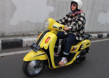 Yamaha Fazzio Hybrid Connected Jadi Pilihan Pecinta Fashion dan Kustom Kulture. Foto: Didit Yamaha