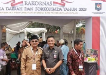 Bupati Tanjab Barat, Anwar Sadat hadiri Rapat Koordinasi Nasional (Rakornas) Kepala Daerah dan Forkopimda se-Indonesia. Foto: Fir