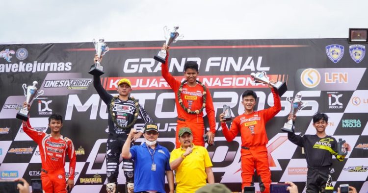 Para Juara di Kejurnas Motocross 2022. Foto: Humas Honda