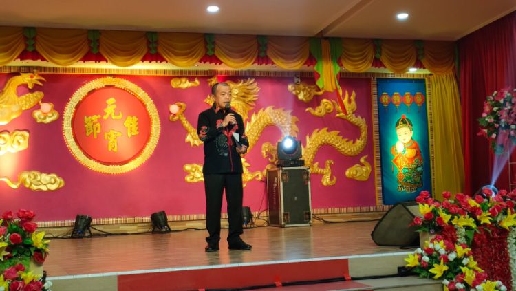 Gubernur Jambi, Al Haris saat hadiri Perayaan Cap Go Meh 2023, Minggu (5/2). Foto: Riky