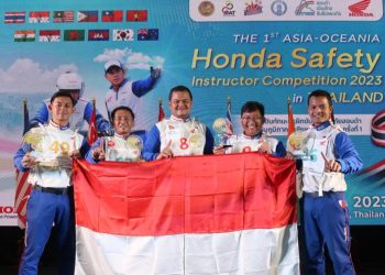 AHM Ukir Prestasi di Kompetisi Safety Riding Asia & Oceania. Foto: Ajeng Honda