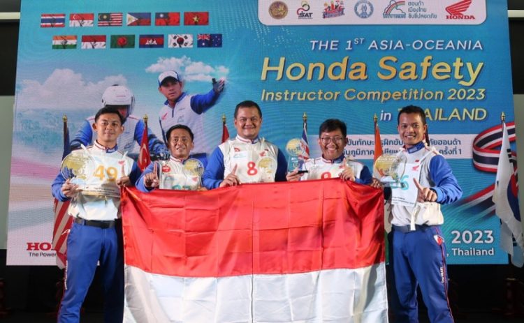 AHM Ukir Prestasi di Kompetisi Safety Riding Asia & Oceania. Foto: Ajeng Honda