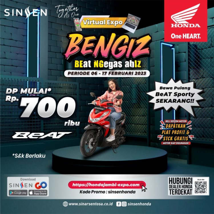 Promo Menarik di Honda Virtual Expo. Foto: Ajeng Honda