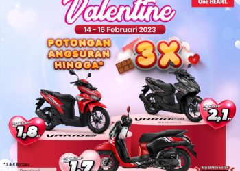 Promo Honda Spesial Hari Valentine. Foto: Ajeng