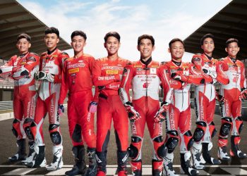 Skuad Pebalap Astra Honda. Foto: Ajeng