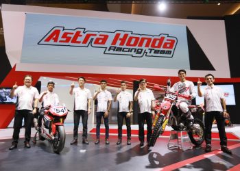 PT Astra Honda Motor (AHM) komitmen melakukan penjenjangan pembinaan pebalap muda. Foto: Ajeng
