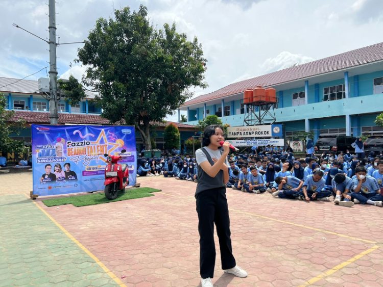 Audisi Yanaha Fazzio Search Talent Project hadir di SMAN 3 Kota Jambi. Foto: Didit