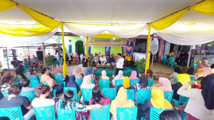 Suasana Reses Anggota DPRD Provinsi Jambi Ivan Wirata. Foto: Afm