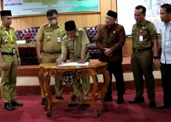 Bupati Merangin, Mashuri Buka Musrenbang RKPD 2024. Foto: Teguh