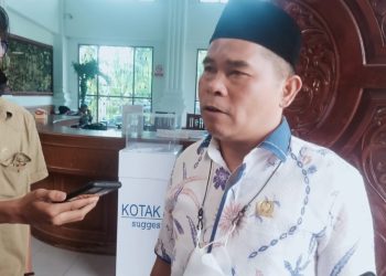 Ketua Komisi IV DPRD Provinsi Jambi, Fadli Sudria saat diwawancarai. Foto: Jp