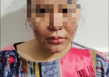 Eni (33) pelaku penipuan berkedok arisan diringkus polisi/ Foto: Nuaria/ Ampar