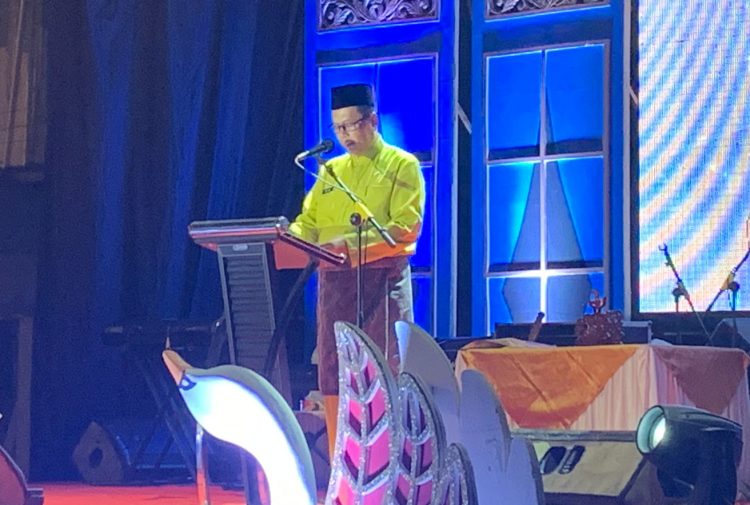 Kadis Pendidikan Provinsi Jambi, Syamsurizal di acara JEE 2023/ Foto: Alan/ Ampar