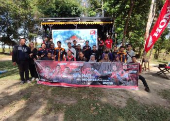 Gandeng Komunitas Motor Honda, Sinsen Gelar Nobar World Superbike 2023/ Foto: Sinsen